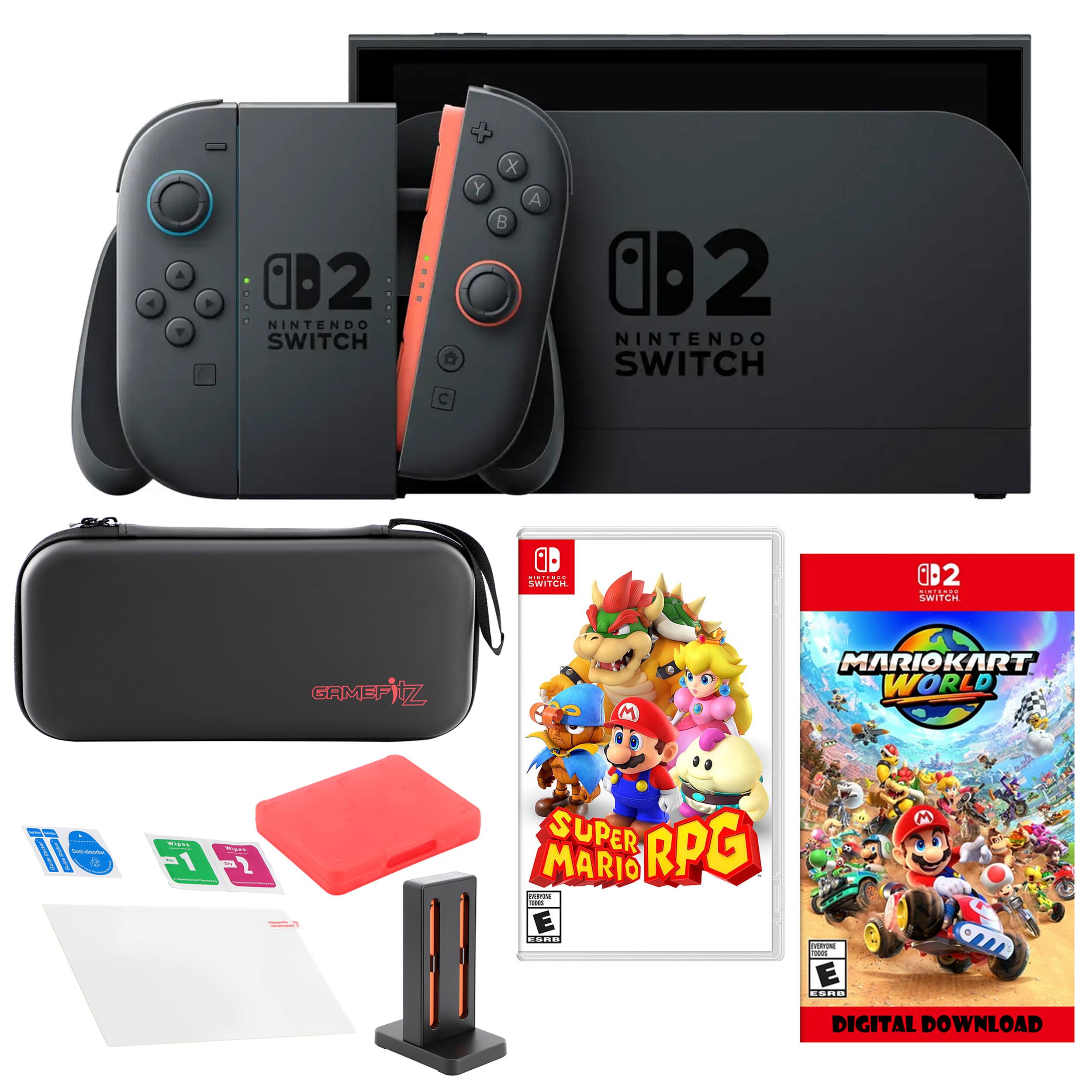 Switch 2 MarioKart with RPG & Accessories Kit - Nintendo Switch 2